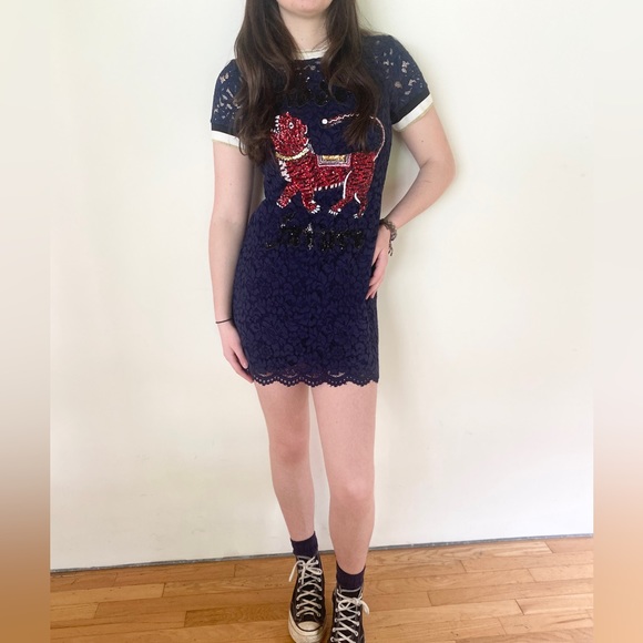 Vintage Gucci dress with slip - size small - Picture 1 of 7